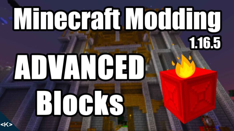 ADVANCED BLOCKS in Minecraft 1.16.5 with Forge